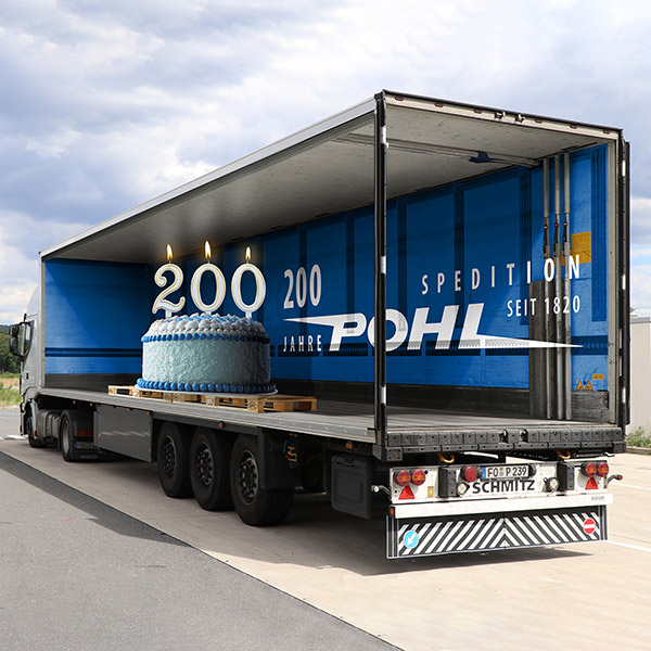 Grafiker aus Forchheim, Lotz Design – Kühlaufleger Spedition POHL