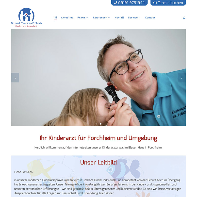 Kinder- und Jugendarztpraxis Dr. med. Fröhlich