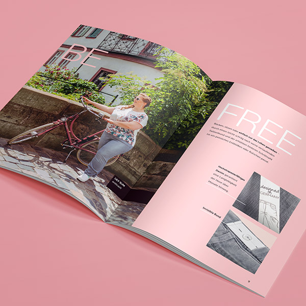 Grafiker aus Forchheim, Olli Lotz, Lotz Design: Broschüre für Luna Largo